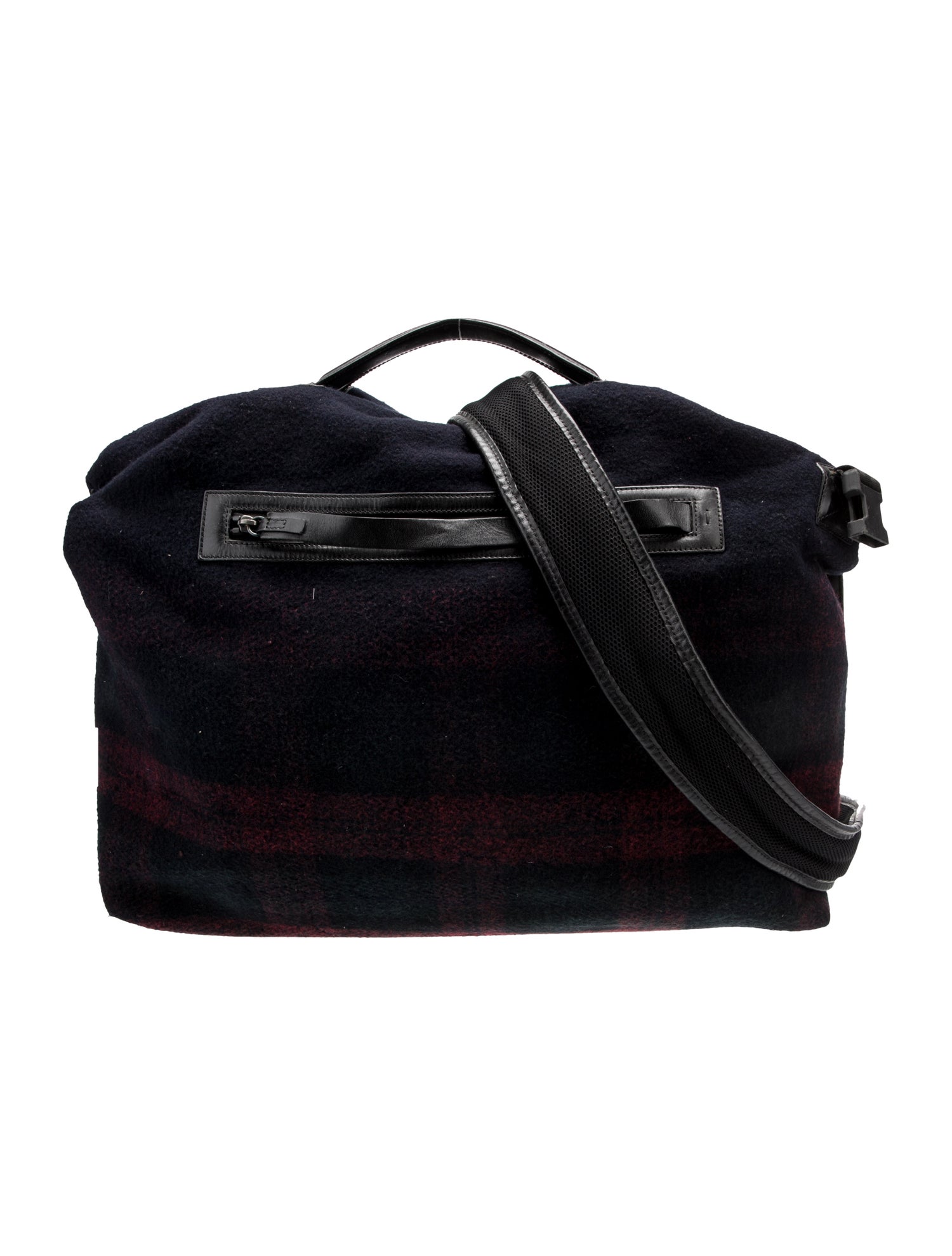 Dunhill Leather Weekender Bag - Black Weekenders, Bags