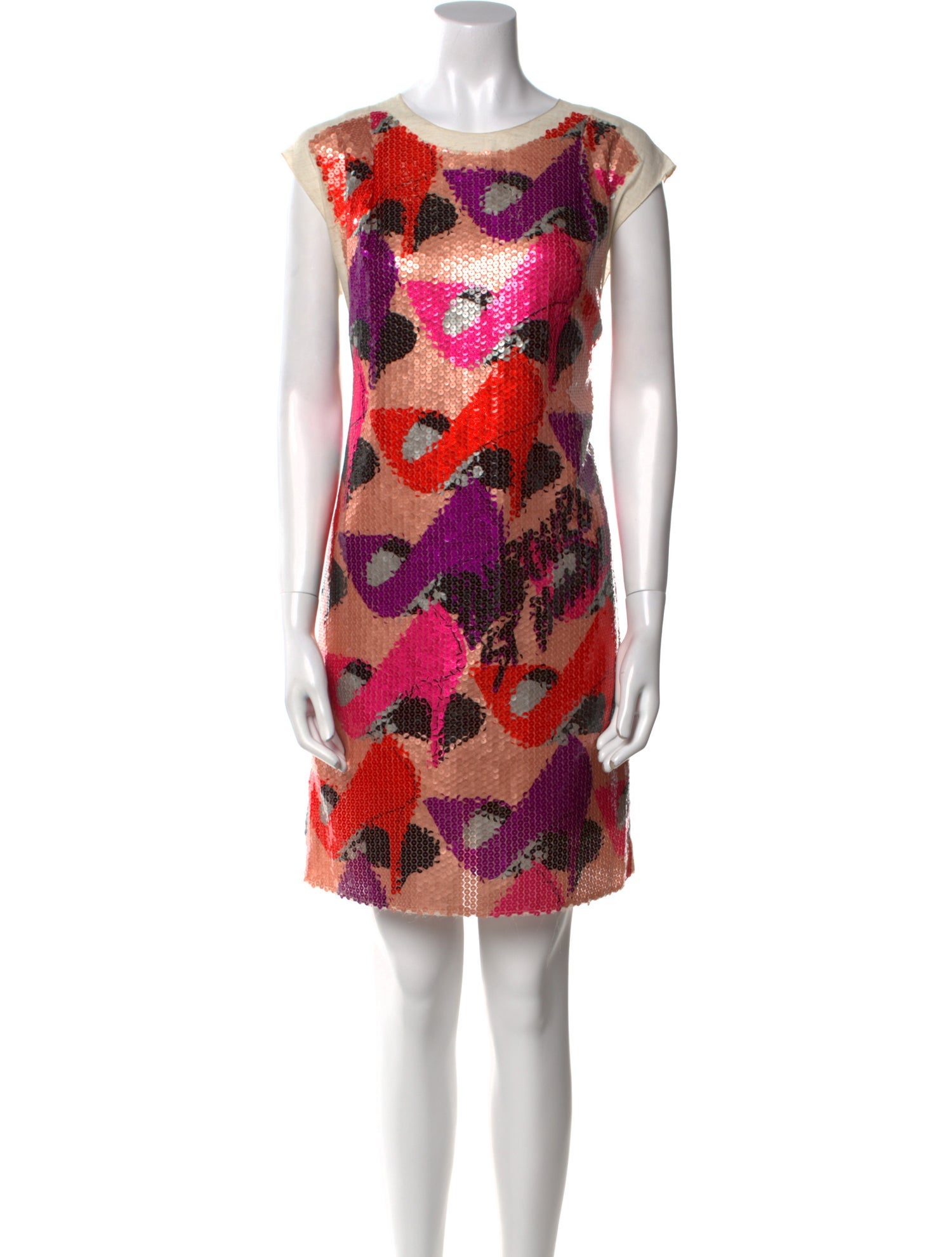 Lanvin Printed Knee-Length Dress