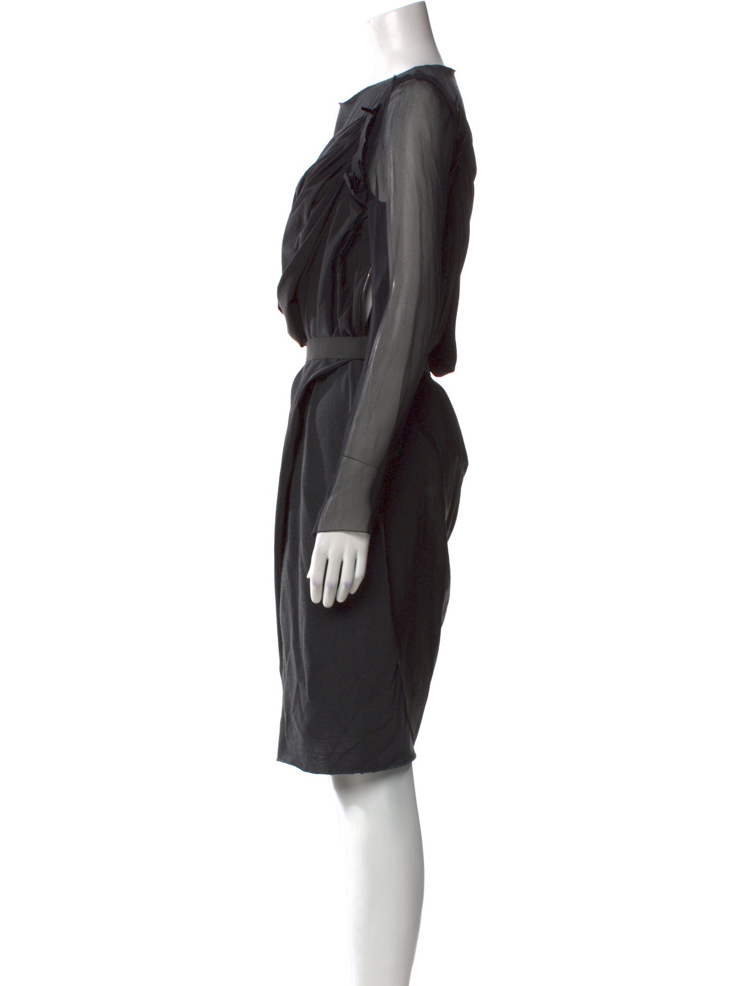 Lanvin Silk Midi Length Dress