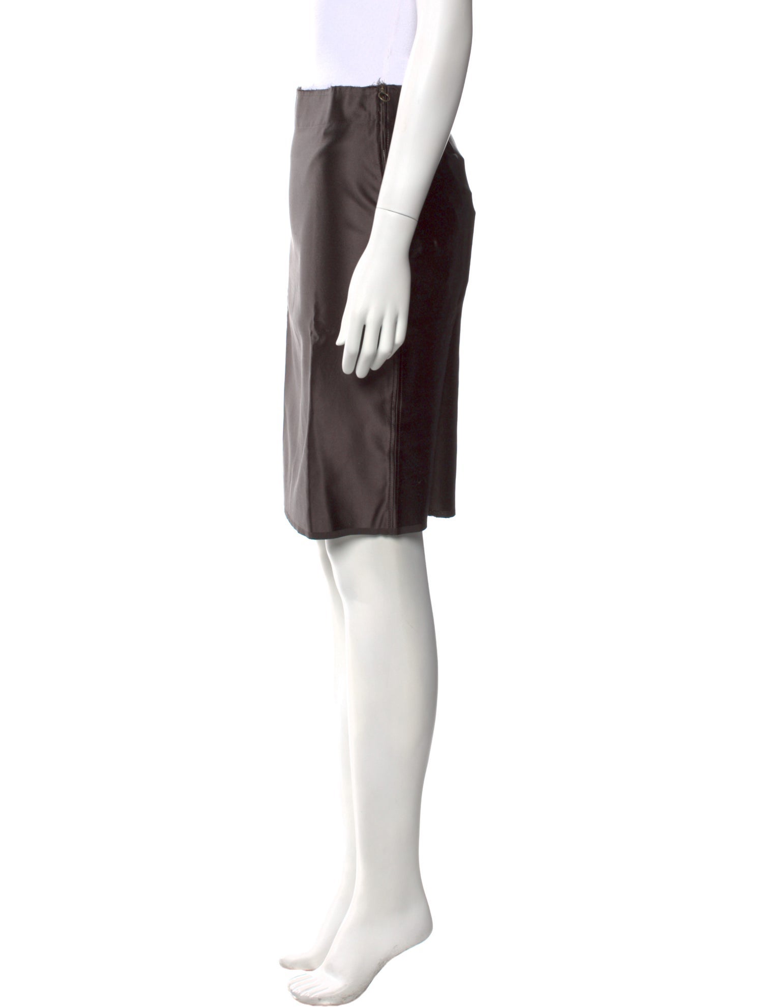 Lanvin Silk Knee-Length Skirt