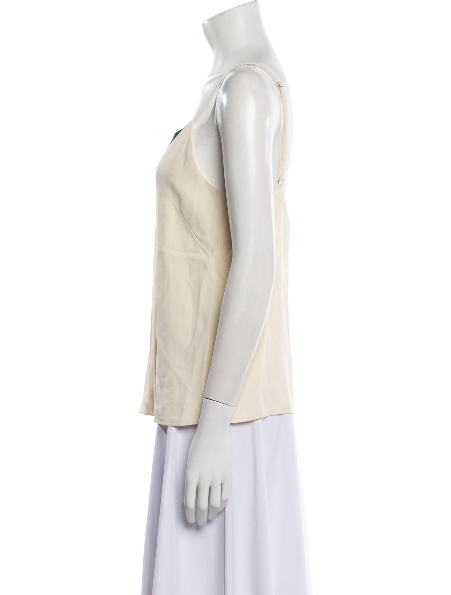 Lanvin V-Neck Sleeveless Top