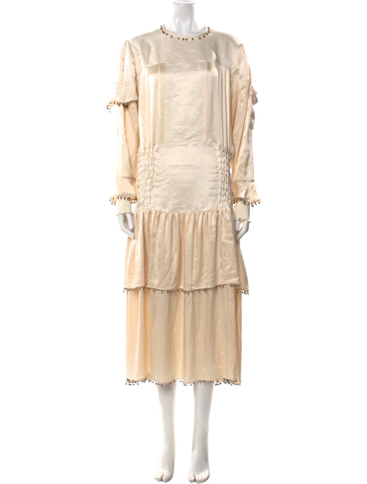 Lanvin Silk Long Dress