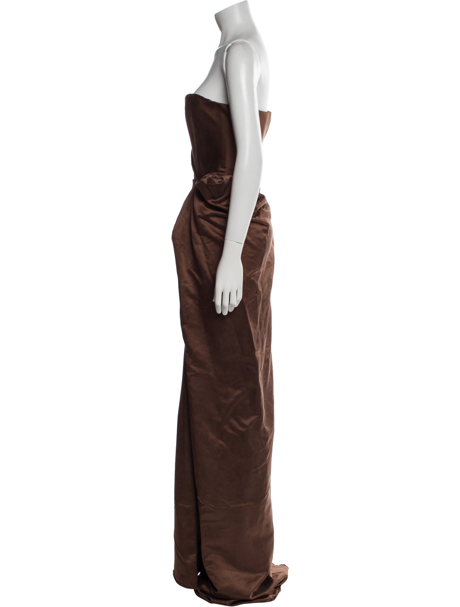 Lanvin Strapless Long Dress