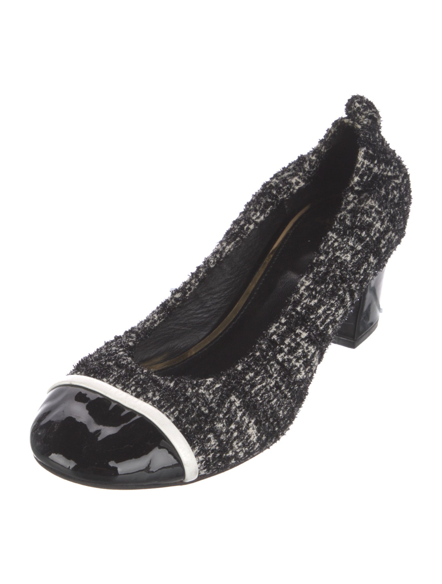 Lanvin Tweed Ballet Flats
