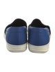 Lanvin Leather Colorblock Pattern Sneakers
