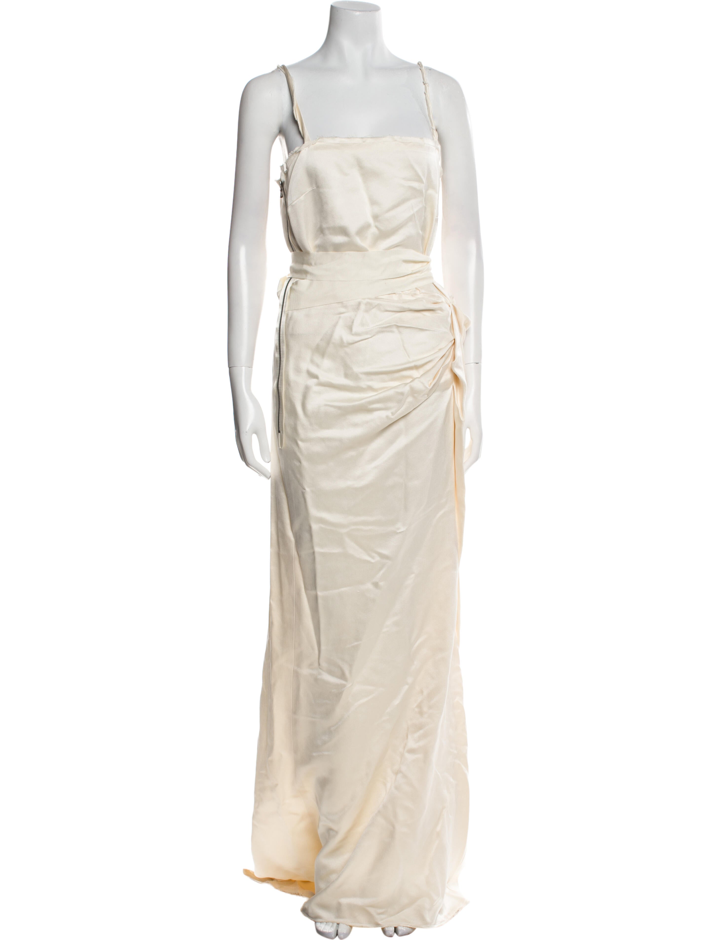 Lanvin Silk Long Dress