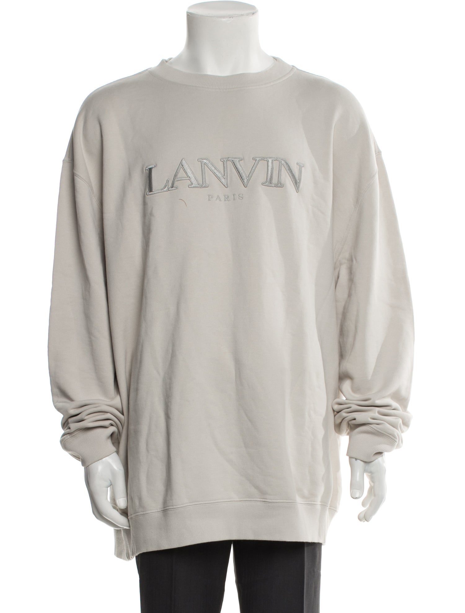 Lanvin Graphic Print Crew Neck Sweatshirt