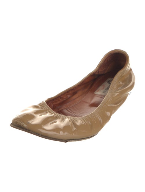Lanvin Patent Leather Ballet Flats