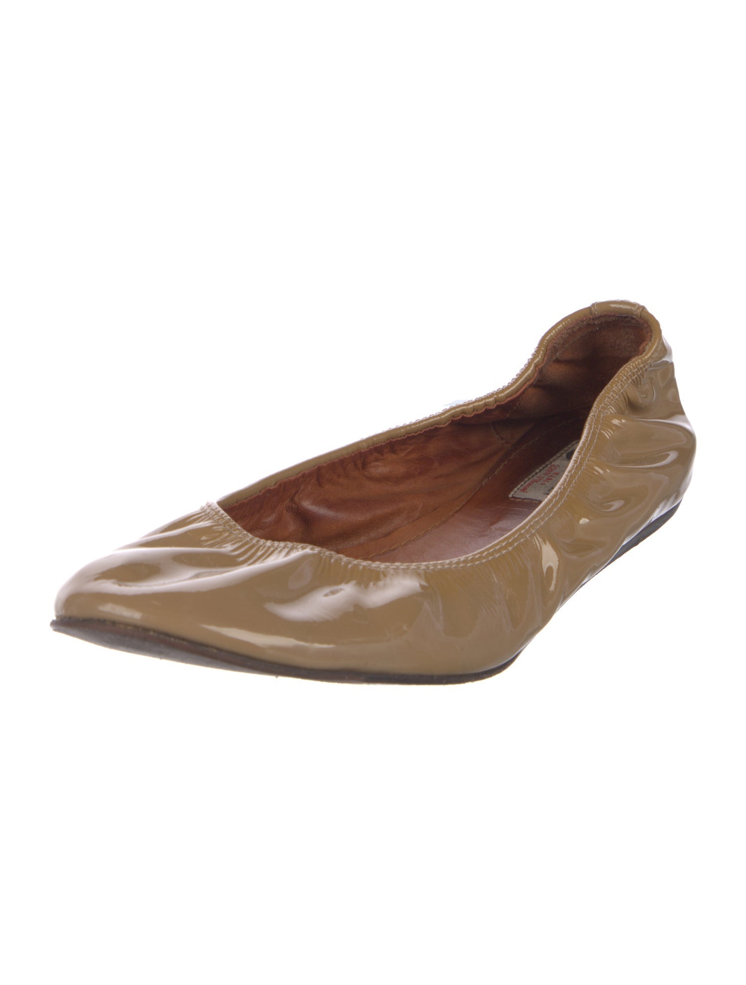Lanvin Patent Leather Ballet Flats