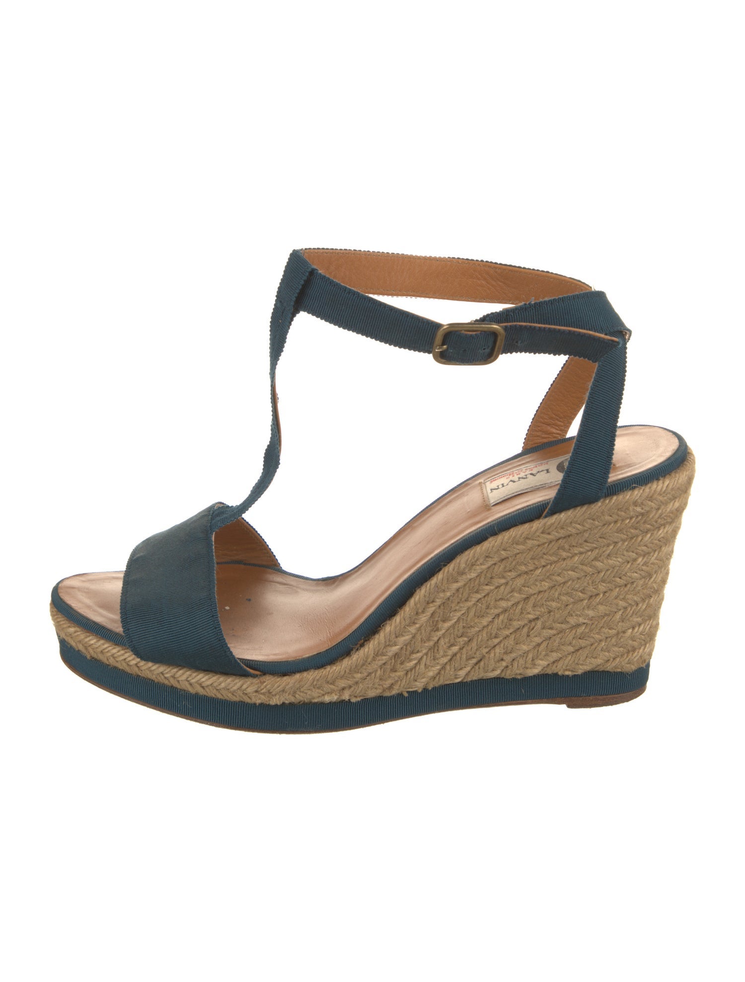 Lanvin Patent Leather Espadrilles