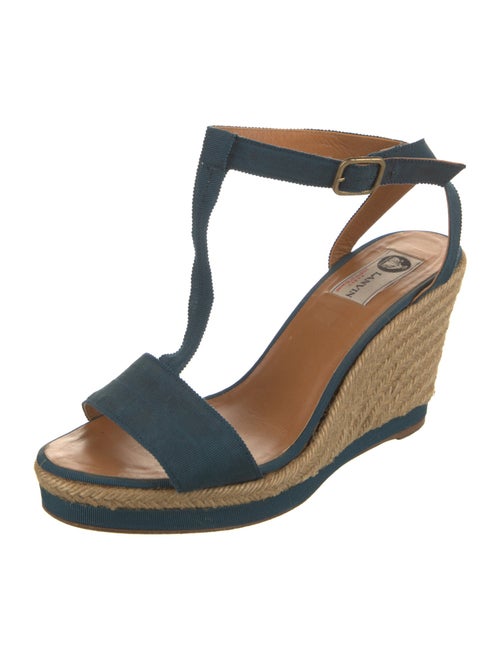 Lanvin Patent Leather Espadrilles