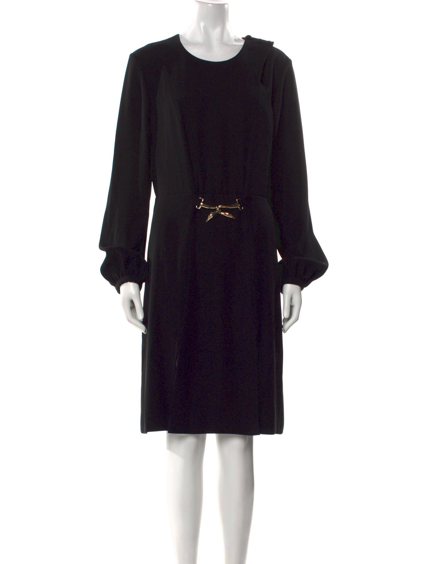 Lanvin Scoop Neck Mini Dress