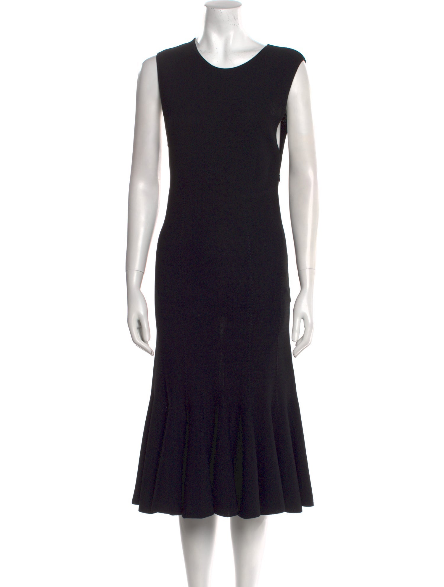 Lanvin Crew Neck Midi Length Dress w/ Tags