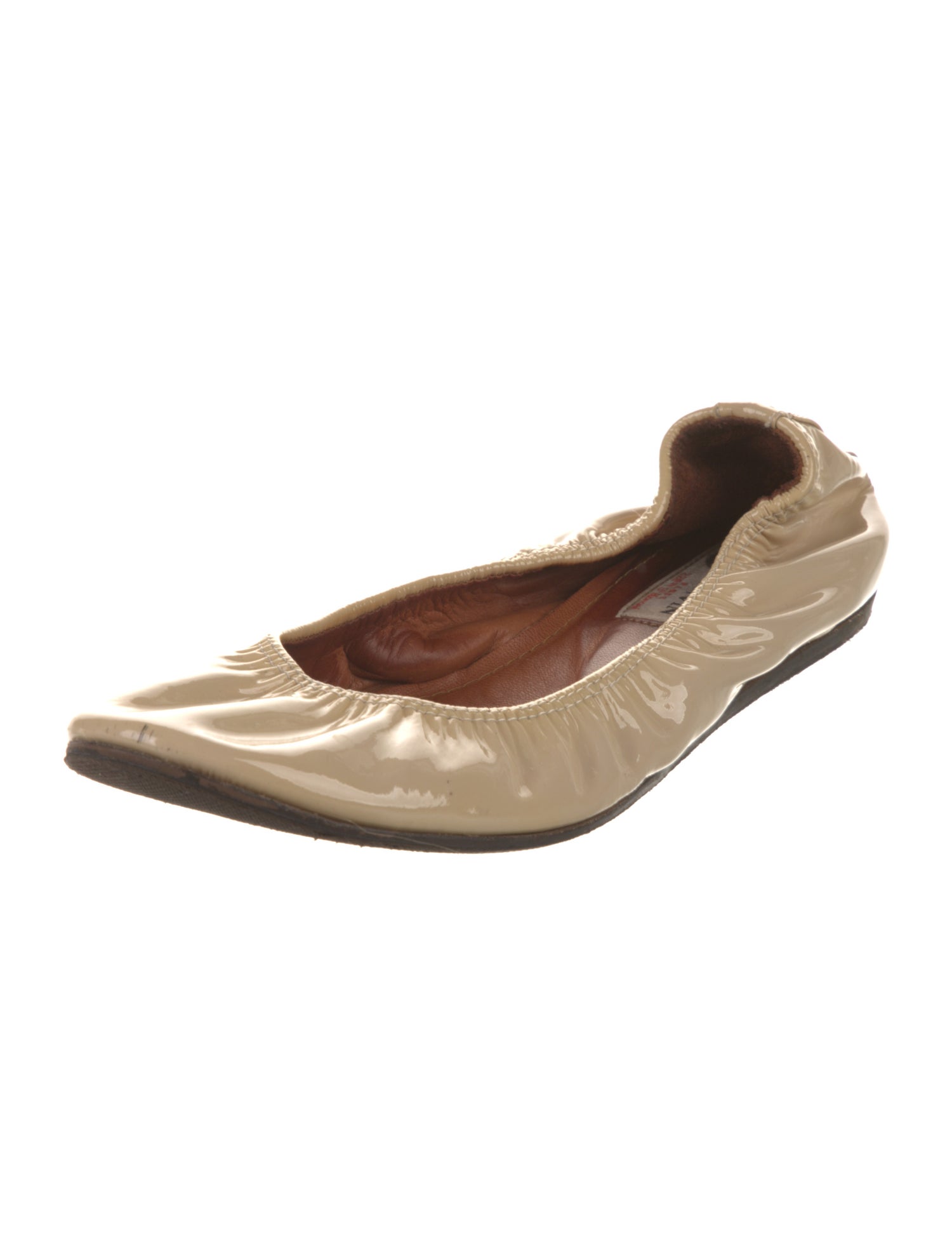 Lanvin Patent Leather Ballet Flats