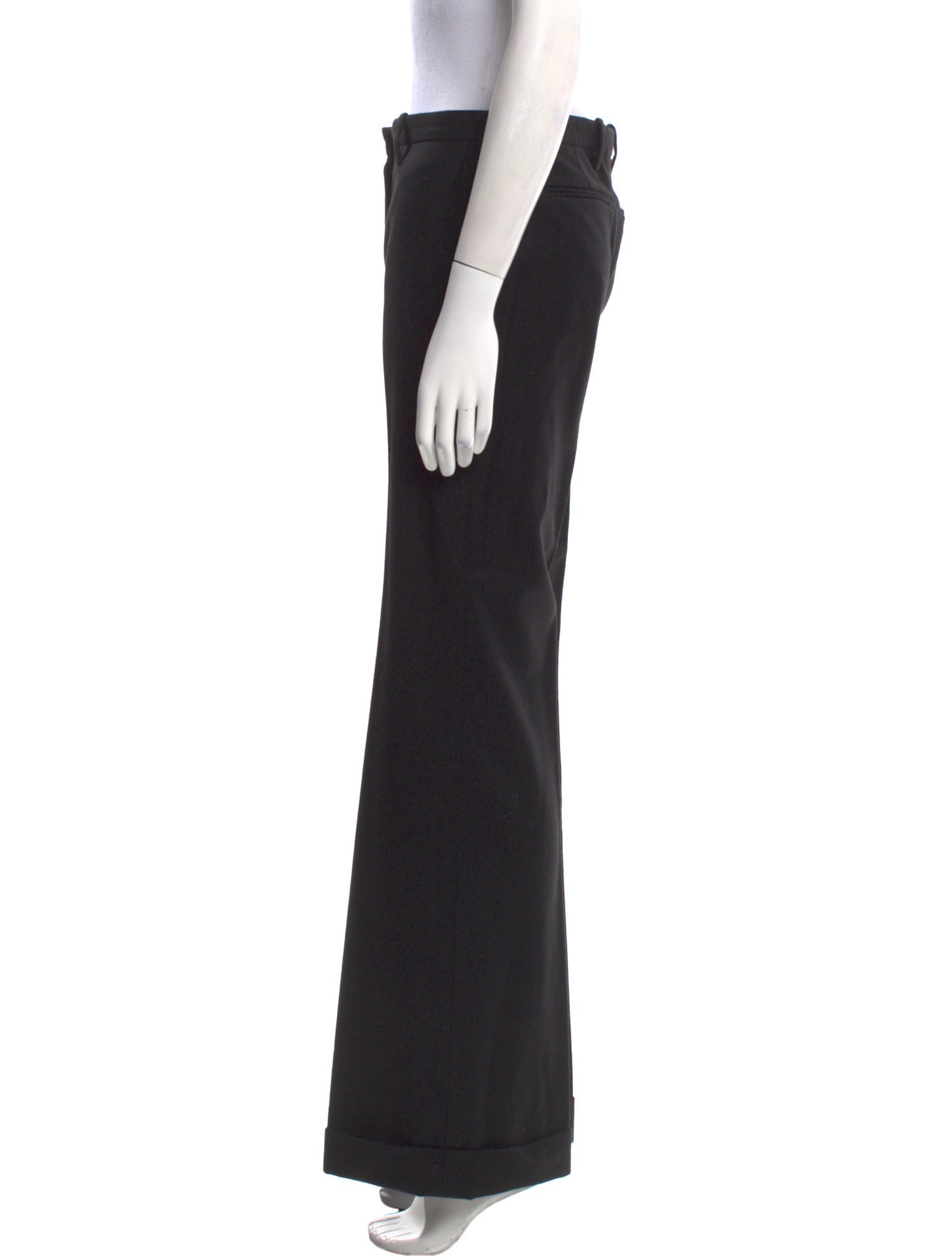 Lanvin Wool Wide Leg Pants