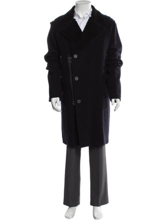 Lanvin Virgin Wool Overcoat