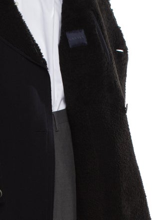 Lanvin Virgin Wool Overcoat
