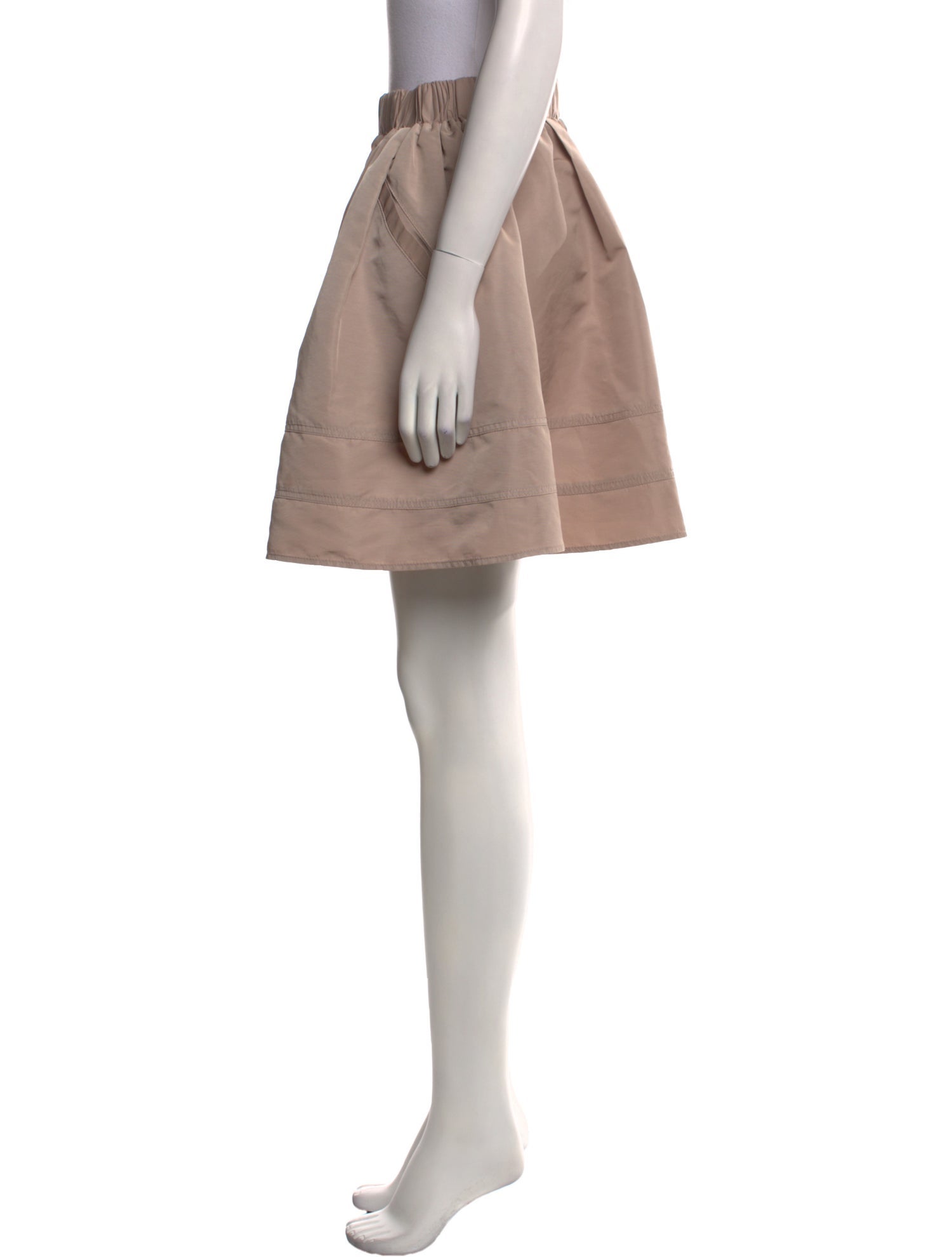 Lanvin Nylon Mini Skirt