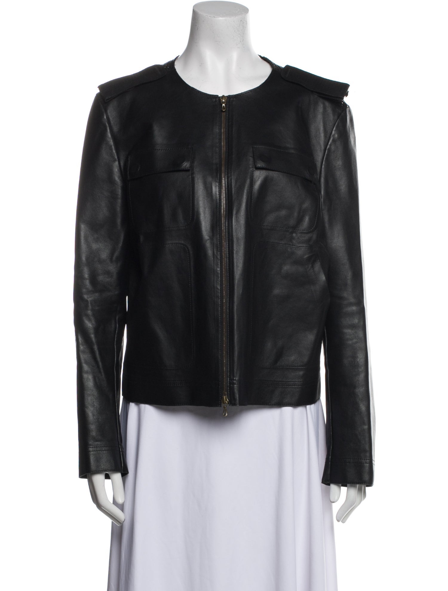 Lanvin Leather Biker Jacket