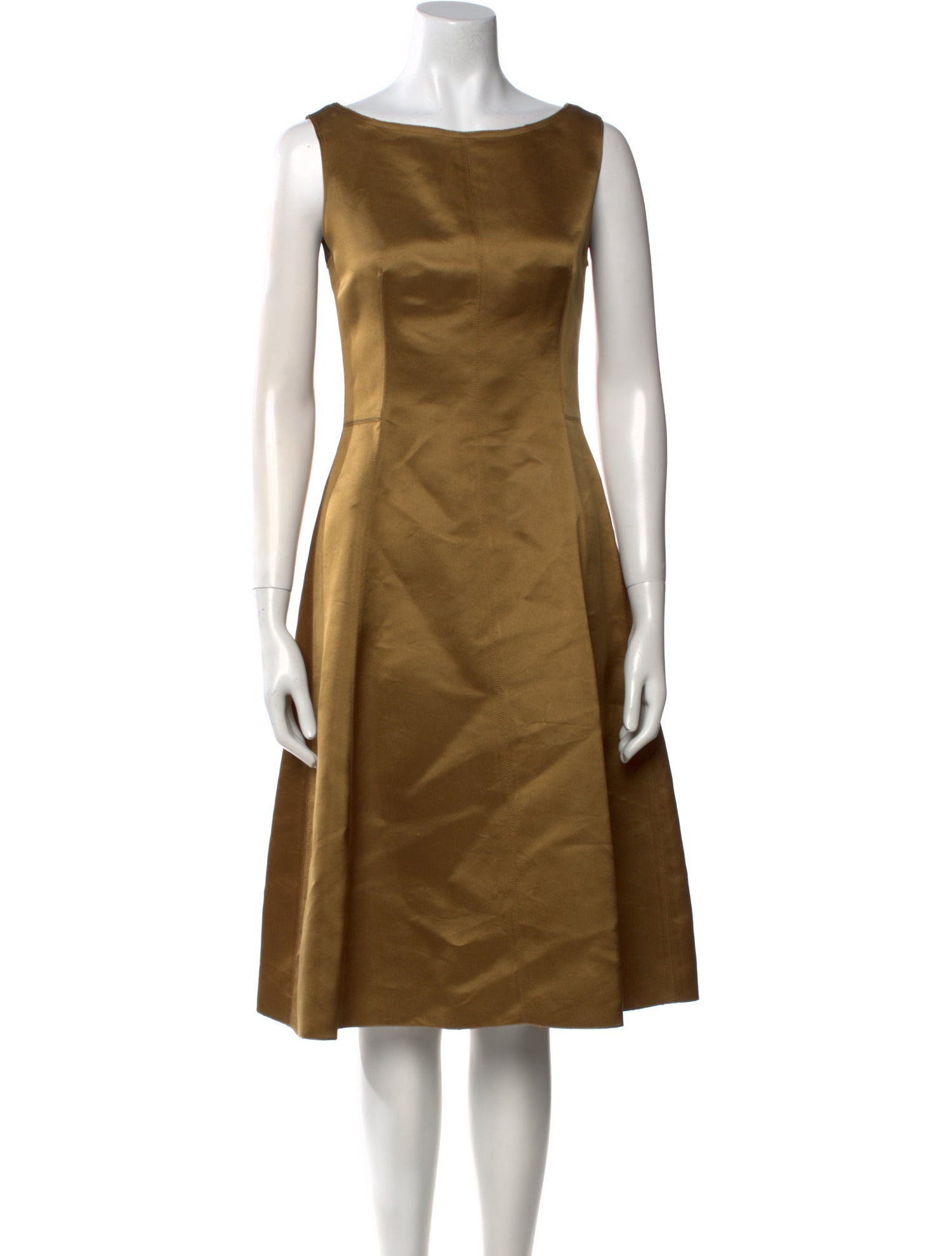 Lanvin Silk Knee-Length Dress