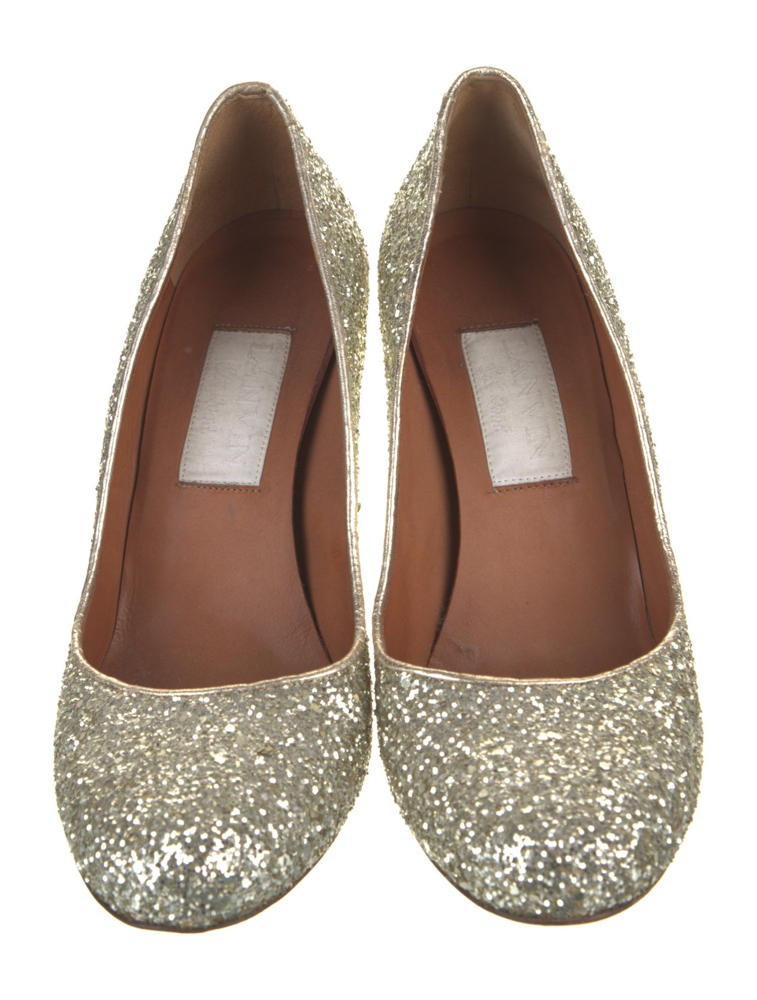 Lanvin Glitter Pumps