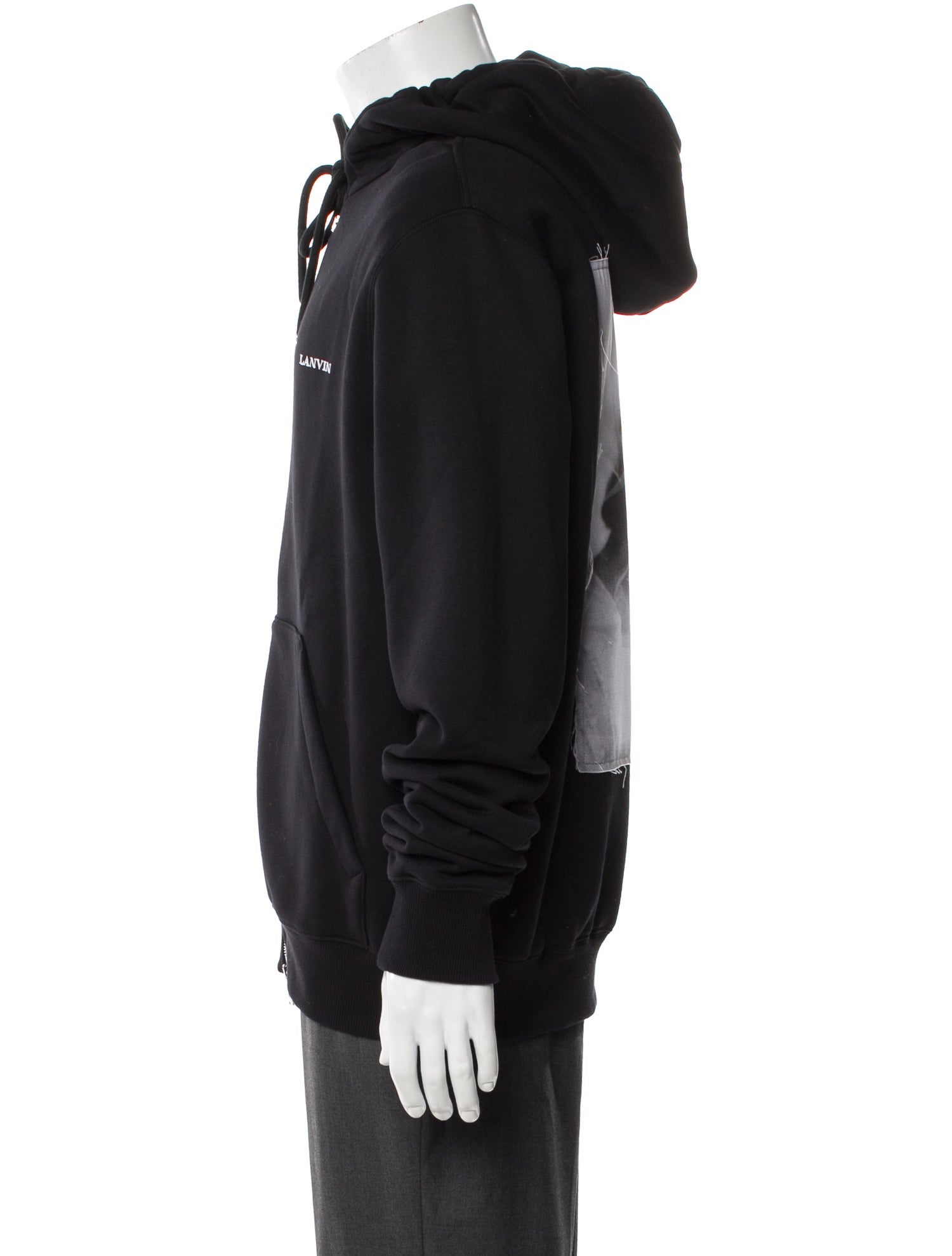 Lanvin Graphic Print Crew Neck Hoodie w/ Tags