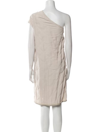 Lanvin One-Shoulder Knee-Length Dress