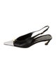 Lanvin Satin Slingback Pumps