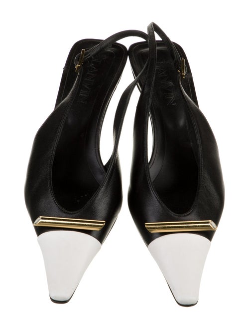 Lanvin Satin Slingback Pumps