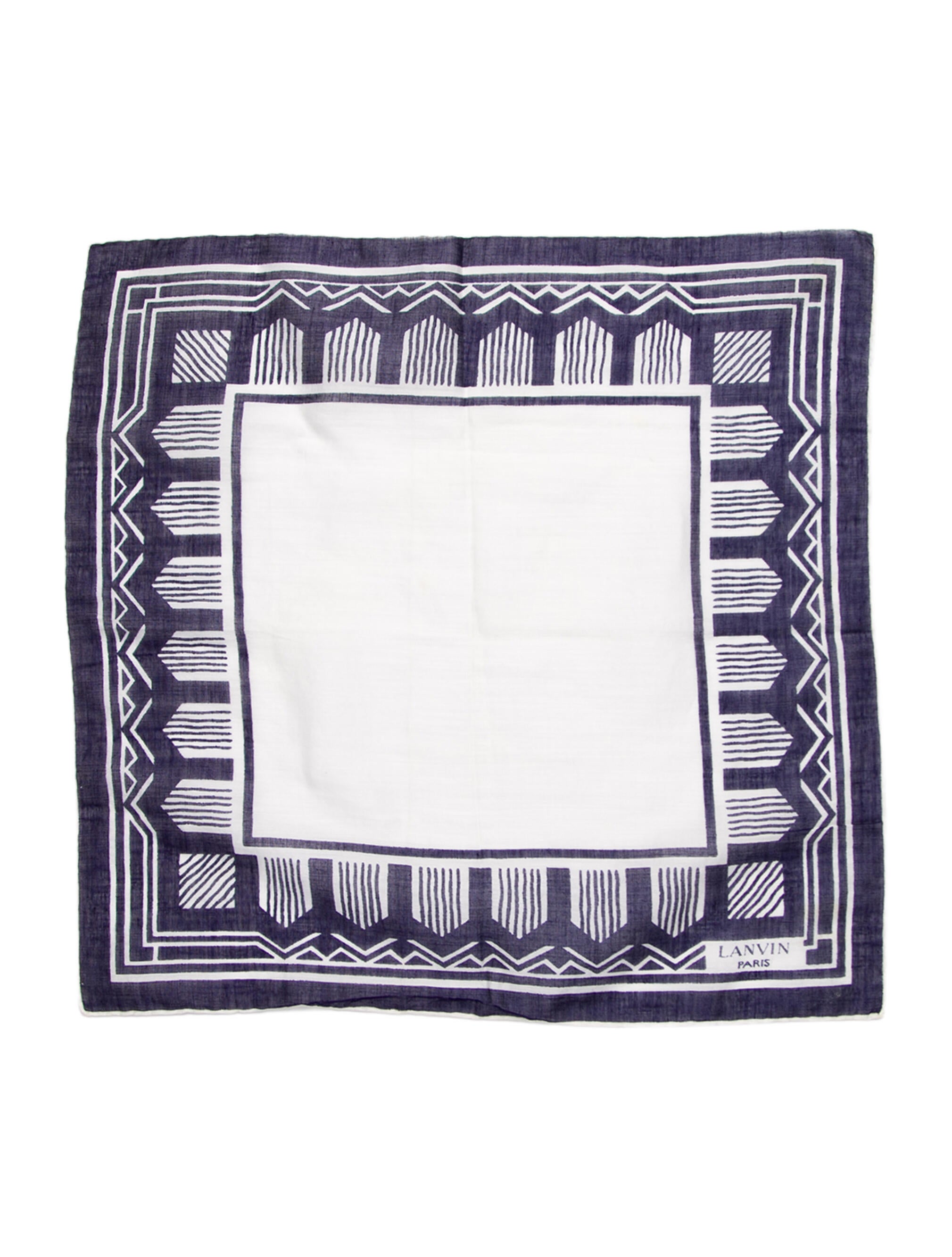 Lanvin Striped Scarf