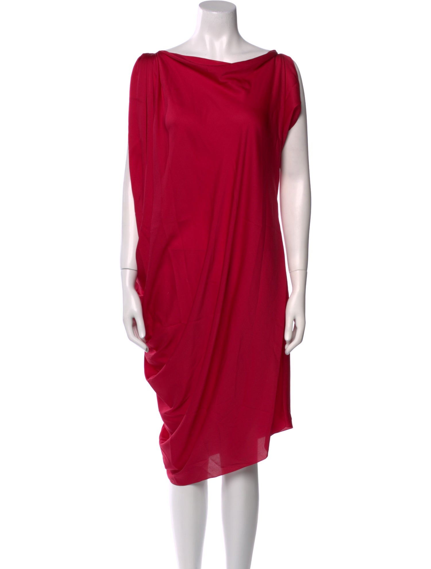 Lanvin Silk Midi Length Dress
