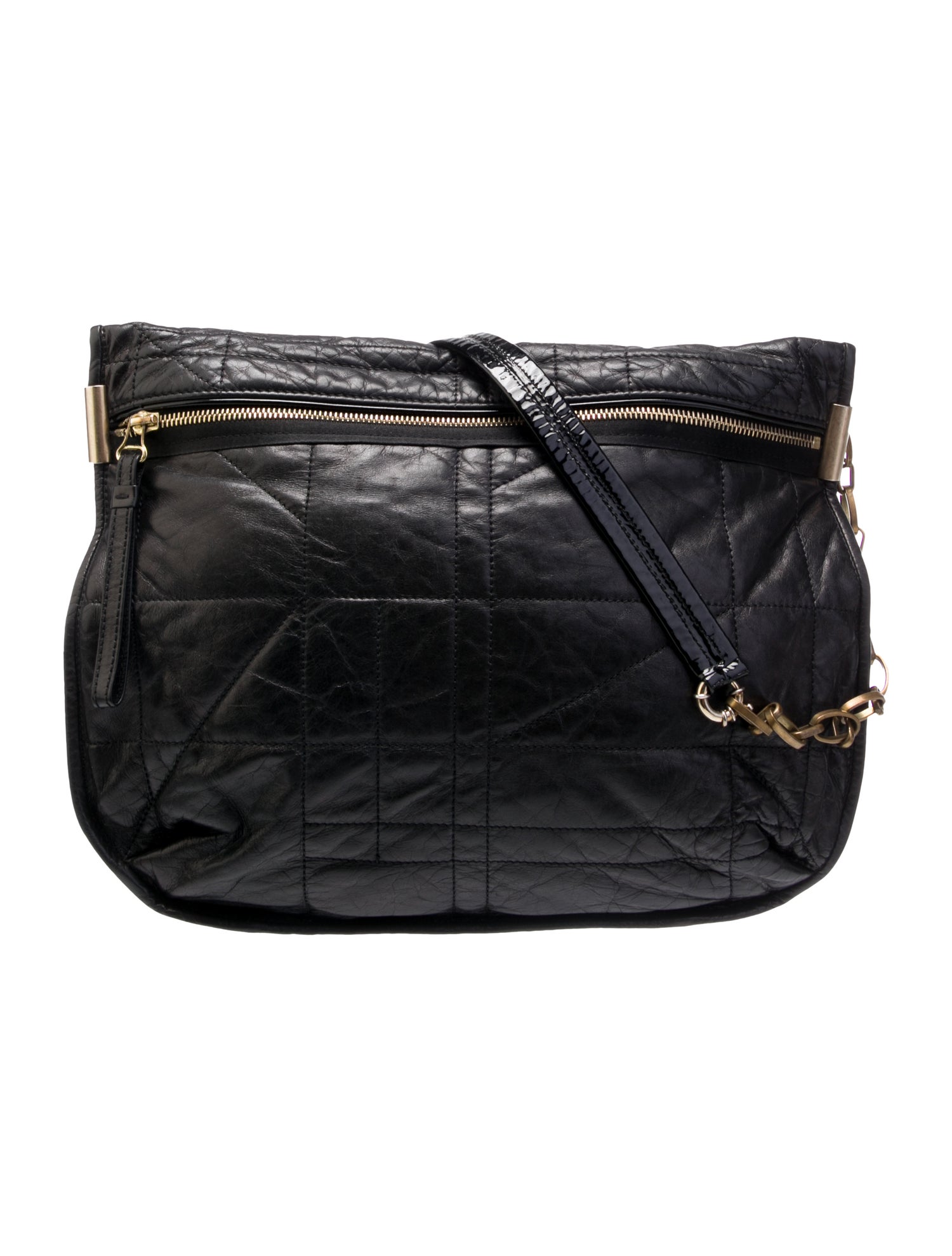 Lanvin Leather Messenger Bag