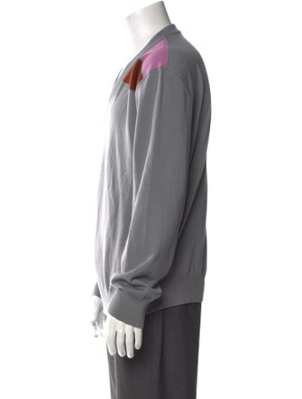 Lanvin Wool Graphic Print Pullover