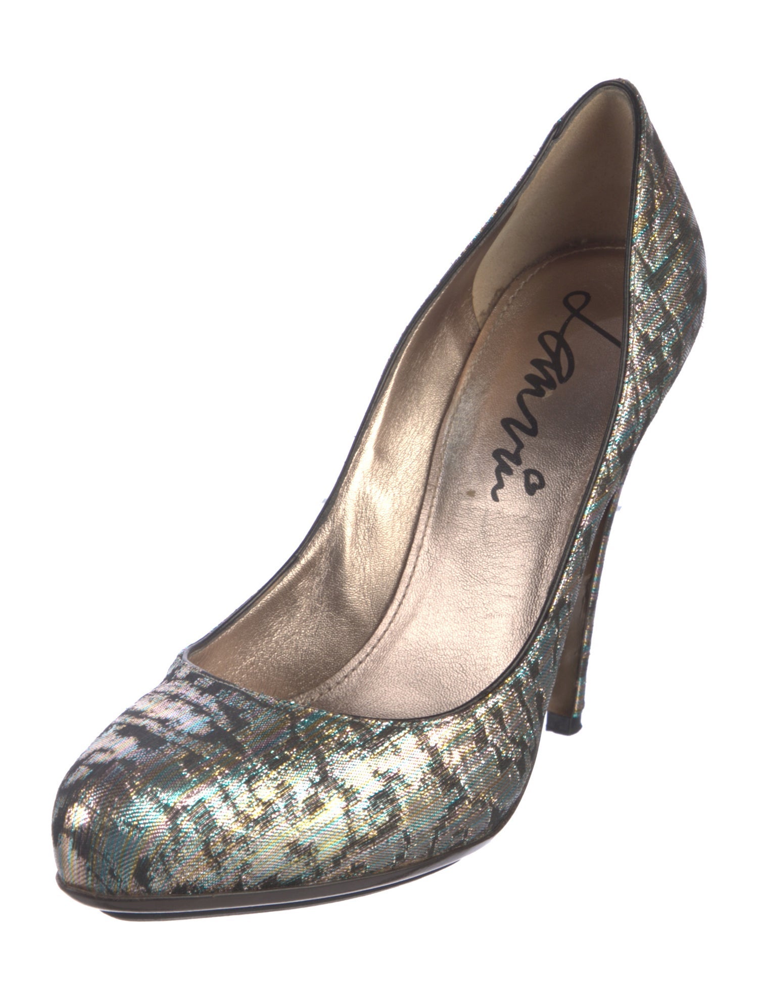Lanvin Printed Pumps