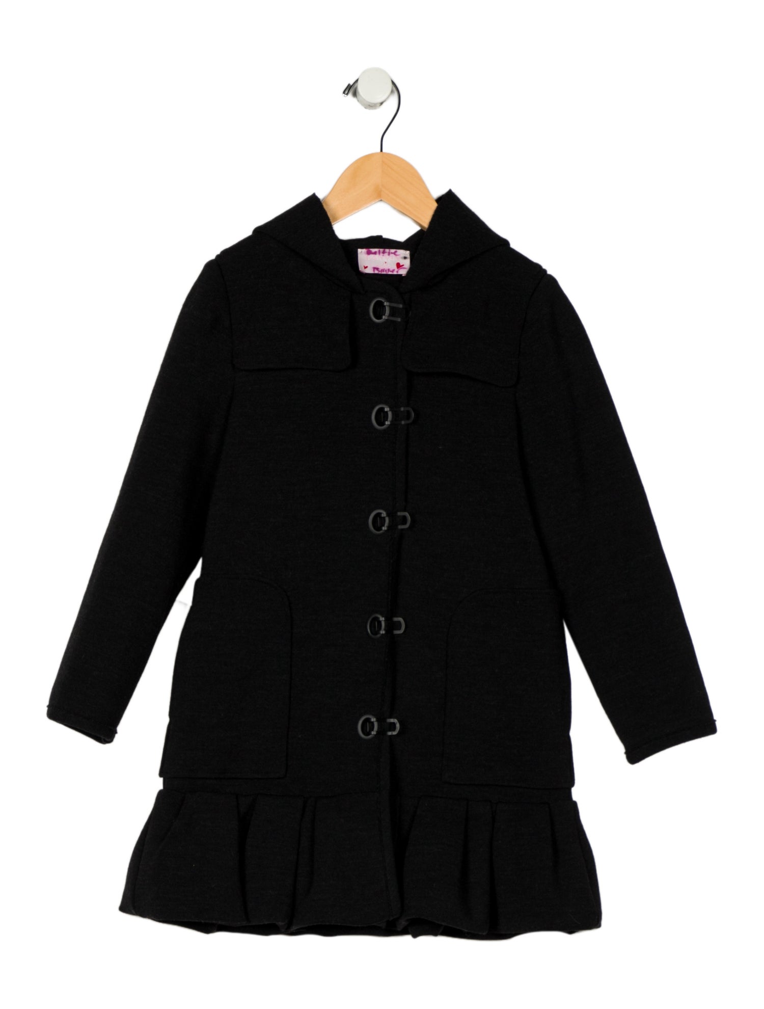 Lanvin Petite Girls' Long Hooded Casual Jacket