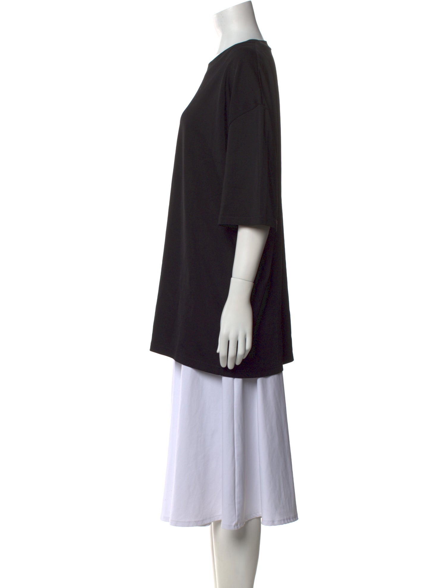 Lanvin Crew Neck Short Sleeve Tunic