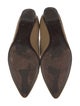 Lanvin Patent Leather Colorblock Pattern Flats