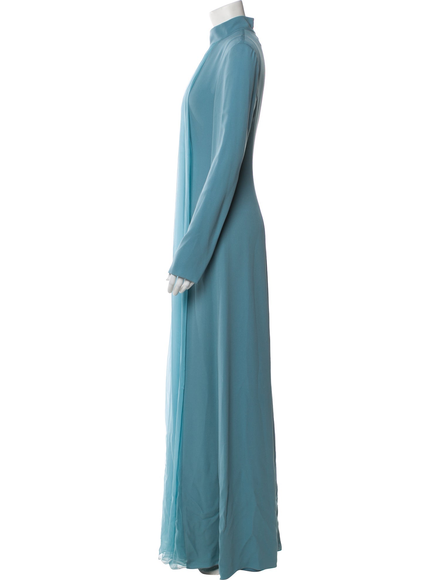 Lanvin Silk Long Dress