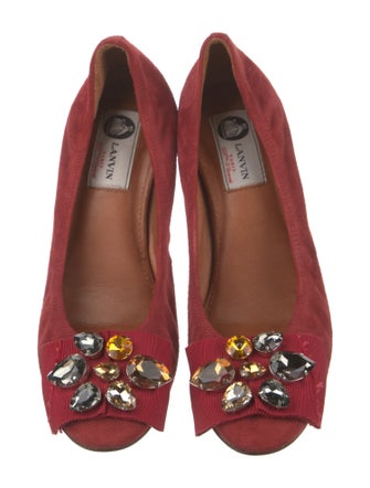 Lanvin Suede Pumps