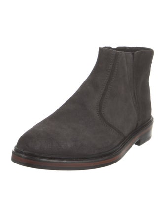 Lanvin Suede Chelsea Boots