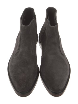 Lanvin Suede Chelsea Boots