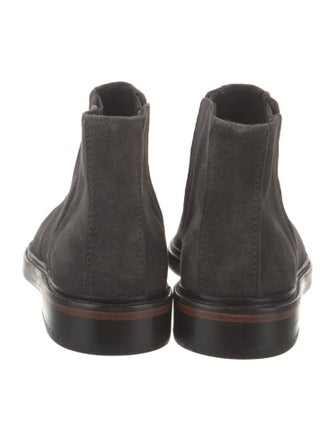 Lanvin Suede Chelsea Boots