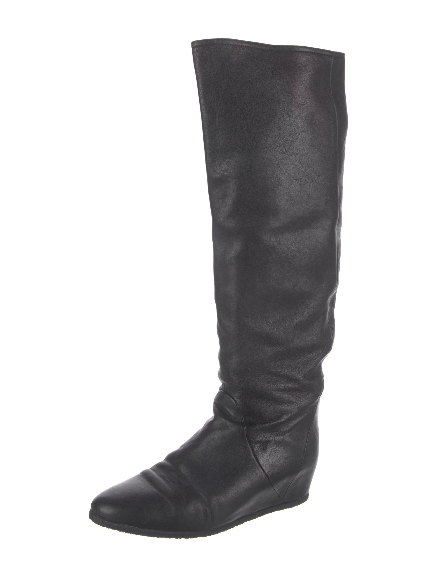 Lanvin Leather Riding Boots