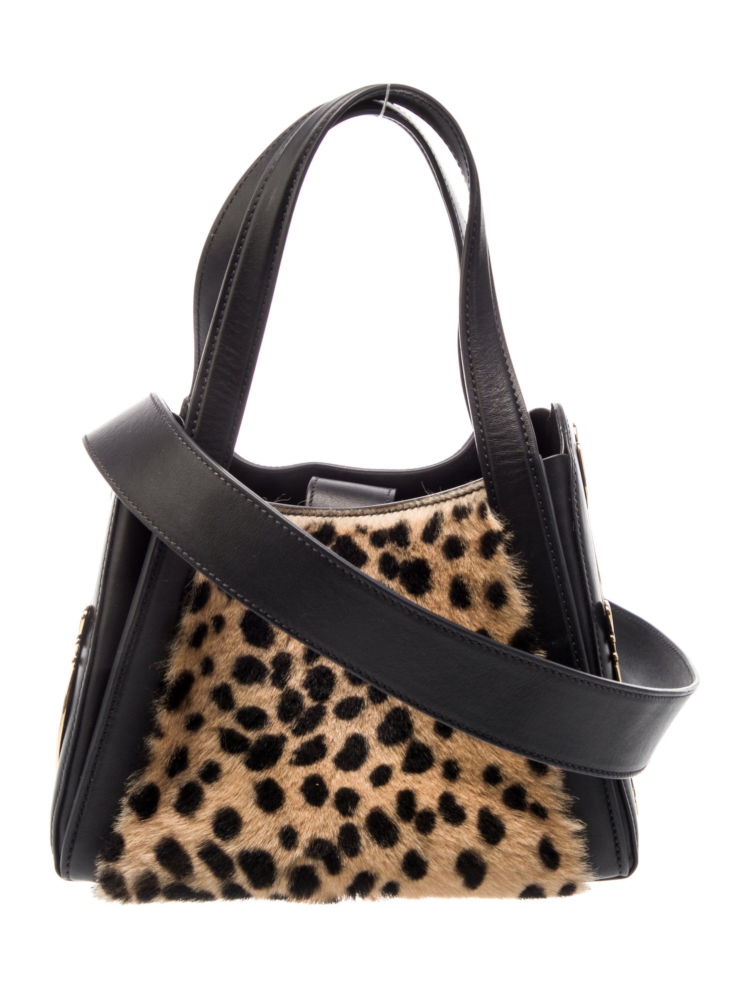 Lanvin Ponyhair Top Handle Bag