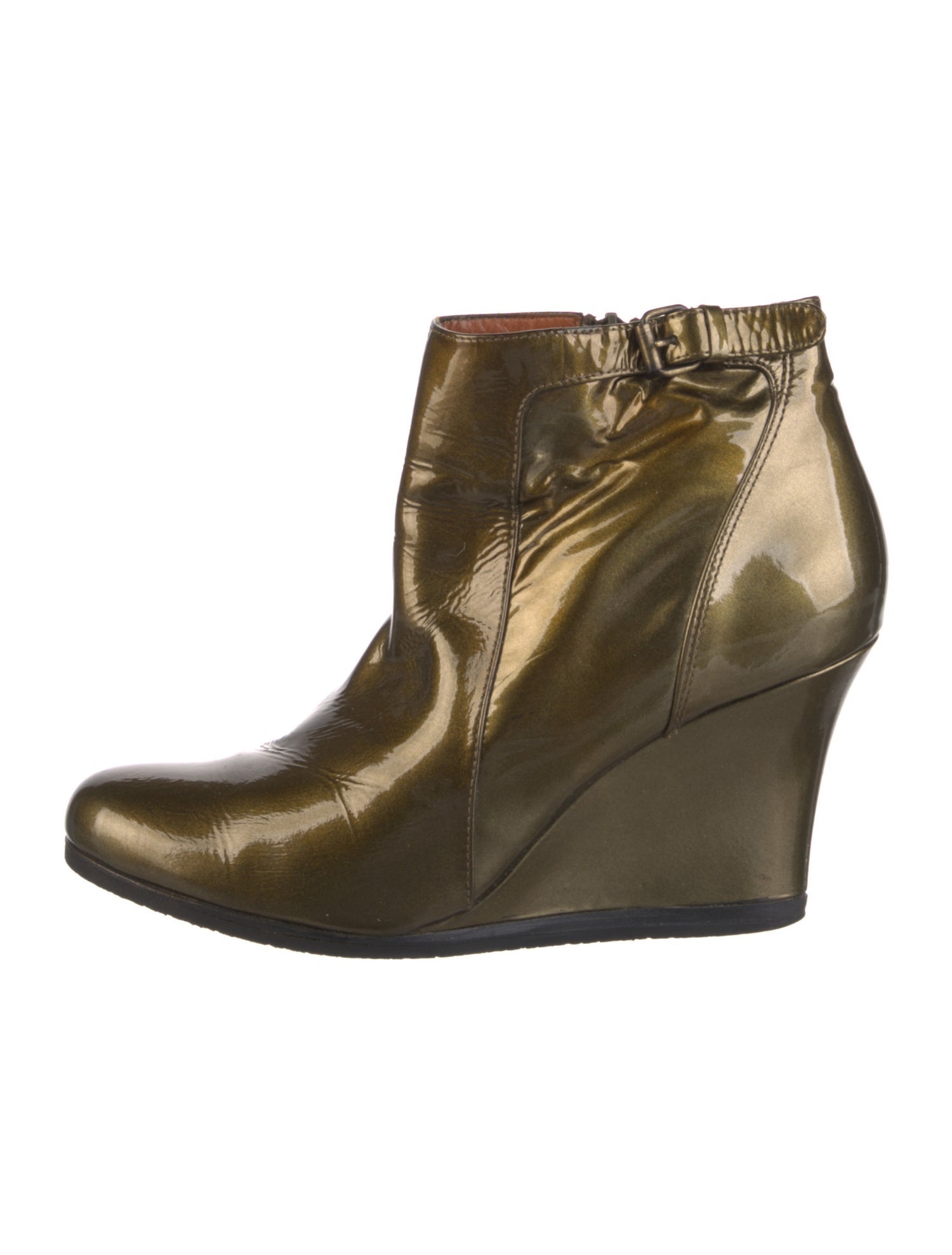 Lanvin Patent Leather Boots