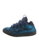 Lanvin Suede Printed Sneakers