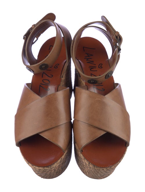 Lanvin Leather Espadrilles