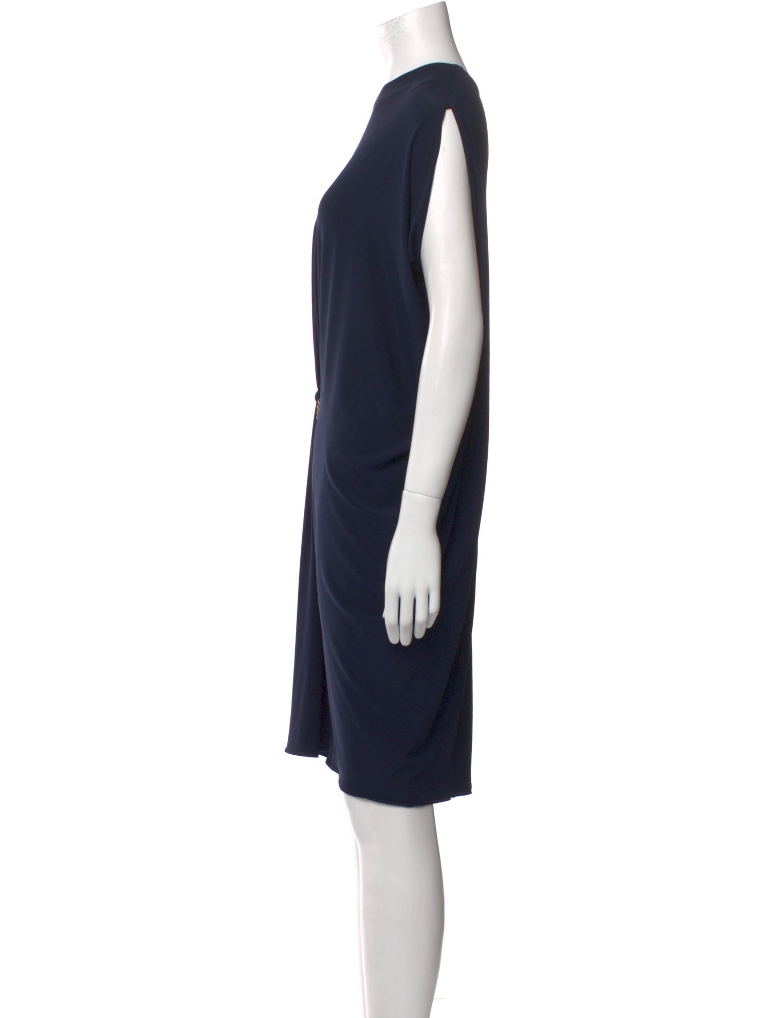 Lanvin Crew Neck Knee-Length Dress