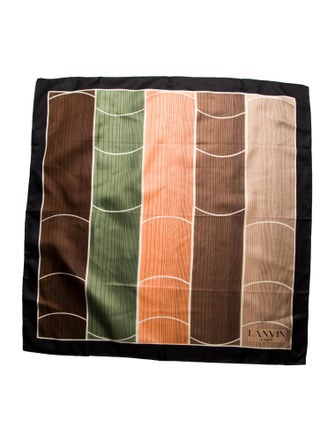 Lanvin Silk Printed Scarf