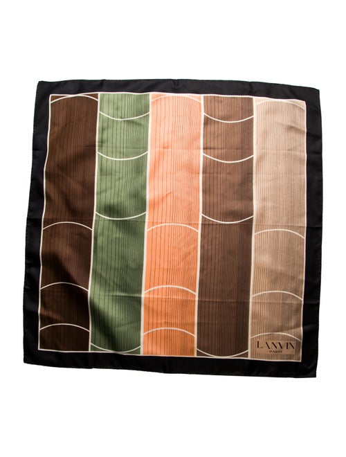 Lanvin Silk Printed Scarf
